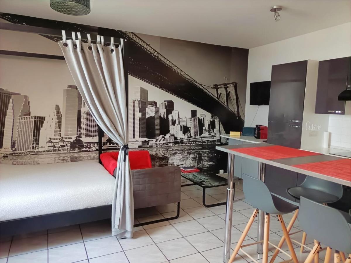 Charmant Studio Proximite Centre-Ville Et Gare Châlons-en-Champagne Zewnętrze zdjęcie